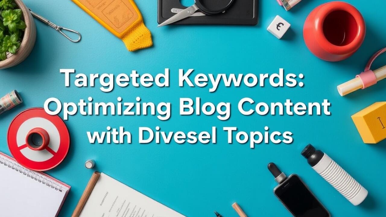 Targeted Keywords: Optimizing Blog Content with Diverse Topics